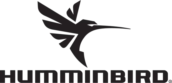 A black stylized hummingbird logo is above the text HUMMINBIRD in bold, uppercase letters on a dark background, conveying sleekness and professionalism.